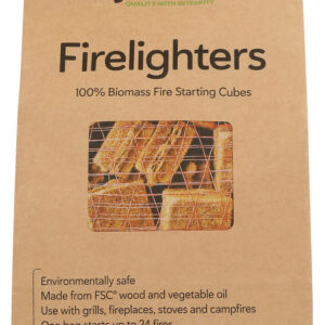 IF YOU CARE: 100% Biomass Firelighters, 72 pc