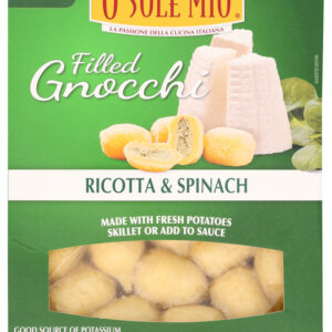OSOLE MIO: Filled Gnocchi Ricotta & Spinach, 10.6 oz