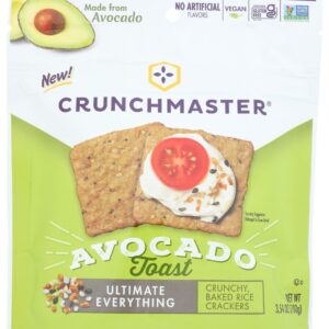 CRUNCHMASTER: Ultimate Everything Avocado Toast, 3.54 oz