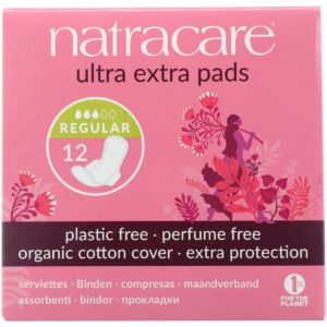 NATRACARE: Ultra Extra Pads Normal, 12 Each