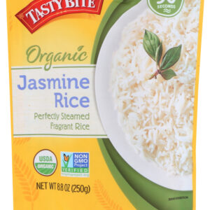 TASTY BITE: Organic Jasmine Rice, 8.8 oz