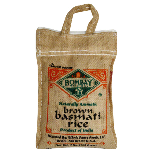 BOMBAY: Rice Basmati Brown, 2 lb