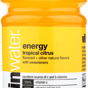 VITAMIN WATER: Energy Tropical Citrus Water, 20 fl oz