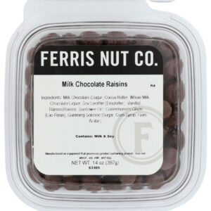 FERRIS EB: Milk Chocolate Raisins, 14 oz