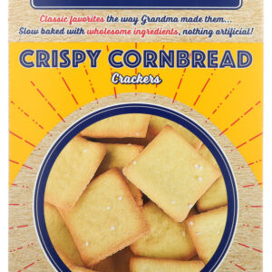 ALL AMERICAN: Crispy Cornbread Crackers, 4 oz