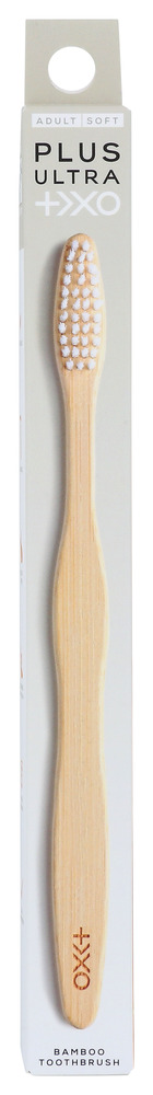PLUS ULTRA: Toothbrush Bamboo Logo, 1 EA
