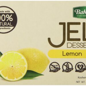 BAKOL: Jel Dessert Lemon All Natural, 3 oz