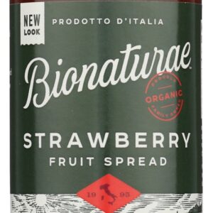 BIONATURAE: Organic Fruit Spread Strawberry, 9 oz