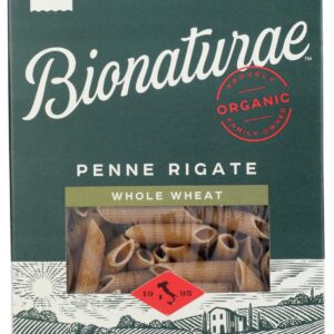 BIONATURAE: Organic Whole Wheat Penne Rigate Pasta, 16 oz