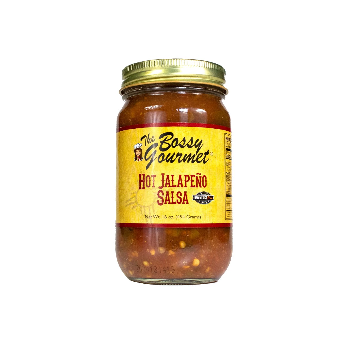 THE BOSSY GOURMET: Salsa Jalapeno, 16 oz
