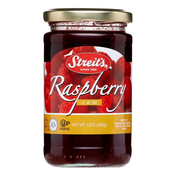 STREITS: Preserve Raspberry, 12 oz