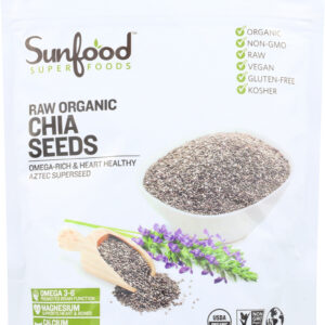 SUNFOOD SUPERFOODS: Organic Chia Seeds, 1 lb
