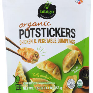 BIBIGO: Organic Potstickers Chicken and Vegetable Dumplings, 16 oz