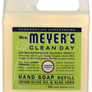 MRS MEYERS CLEAN DAY: Soap Refil Liq Lemon, 33 oz