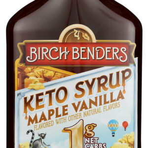 BIRCH BENDERS: Keto Syrup Maple Vanilla, 13 fo