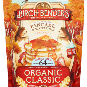 BIRCH BENDERS: Mix Pncake Waffle Classic, 40 OZ