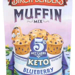 BIRCH BENDERS: Mix Keto Blubrry Muffin, 8 OZ