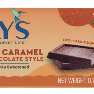 LILYS SWEETS: Milk Chocolate Bar Salted Caramel, 0.7 OZ