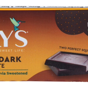 LILYS SWEETS: Extra Dark Chocolate Bar, 0.7 OZ