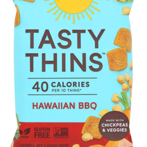 BIENA: Crisps Tasty Thins Hw Bbq, 4 OZ