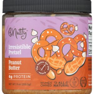 B NUTTY: Peanut Butter Irresistible Pretzel, 8 oz