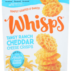WHISPS: Tangy Ranch Cheese Crisps, 2.12 oz
