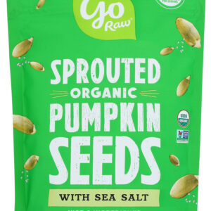 GO RAW: Sprouted Seeds Pumpkin Sea Salt, 10 oz