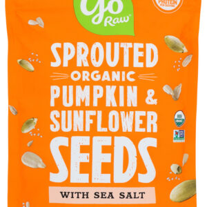 GO RAW: Sprouted Sunflower Pumpkin S Org, 10 oz