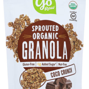 GO RAW: Granola Coco Crunch, 8 OZ