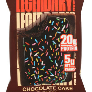 LEGENDARY FOODS: Chocolate Cake Tasty Pastry, 2.2 oz