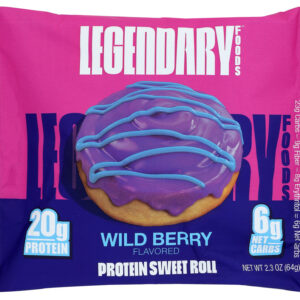 LEGENDARY FOODS: Protein Swt Rolls Wldbry, 2.3 oz