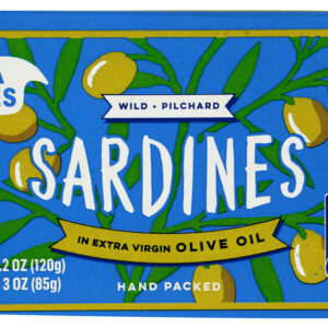 SEA TALES: Sardines In Extra Virgin Olive Oil With Lemon, 4.2 oz