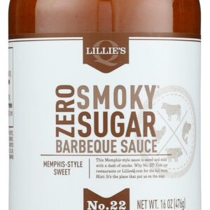 LILLIES Q: Sauce Smoky Zero Sugar, 16 OZ