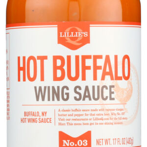 LILLIES Q: Sauce Buffalo Wing Hot, 17 FO