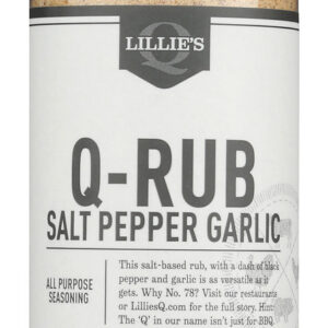 LILLIES Q: Seasoning Q Rub, 7.9 OZ