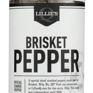 LILLIES Q: Seasoning Rub Peppr Brskt, 3.6 OZ