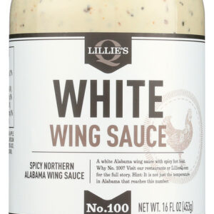 LILLIES Q: Sauce White Wing, 16 FO