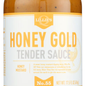 LILLIES Q: Sauce Honey Gold Tender, 17.5 FO