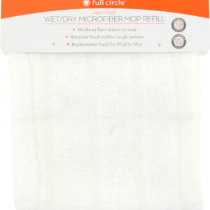 FULL CIRCLE HOME: Mighty Mop Refill White, 1 ea