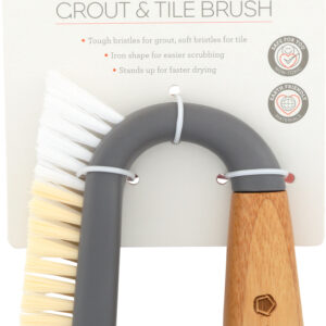 FULL CIRCLE HOME: Brush Grout Tile Grey, 1 ea