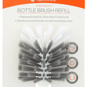 FULL CIRCLE HOME: Brush Bottle Refill White, 1 ea