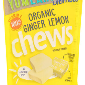 YUMEARTH: Organic Ginger Lemon Chews, 3 oz