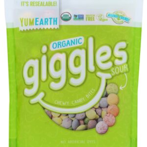 YUMEARTH: Candy Sour Giggles Org, 5 oz