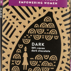 DAGOBA: Organic Chocolate Dark Chocolate Bar, 2.83 oz