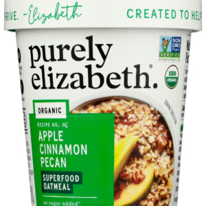 PURELY ELIZABETH: Oatmeal Cup Apple Cinnam, 2 OZ