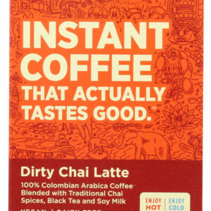 ALPINE START: Dairy Free Dirty Chai Tea Instant Latte, 3.52 oz
