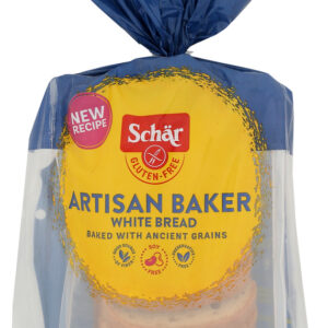 SCHAR: Gluten Free Artisan Baker White Bread, 14.1 oz