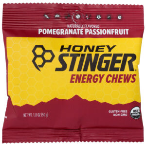 HONEY STINGER: Organic Energy Chews Pomegranate Passion, 1.8 Oz