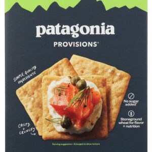 PATAGONIA PROVISIONS: Organic Rosemary Garlic Cracker, 4.4 oz