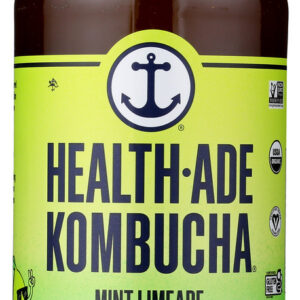 HEALTH ADE: Mint Limeade Kombucha, 16 fo